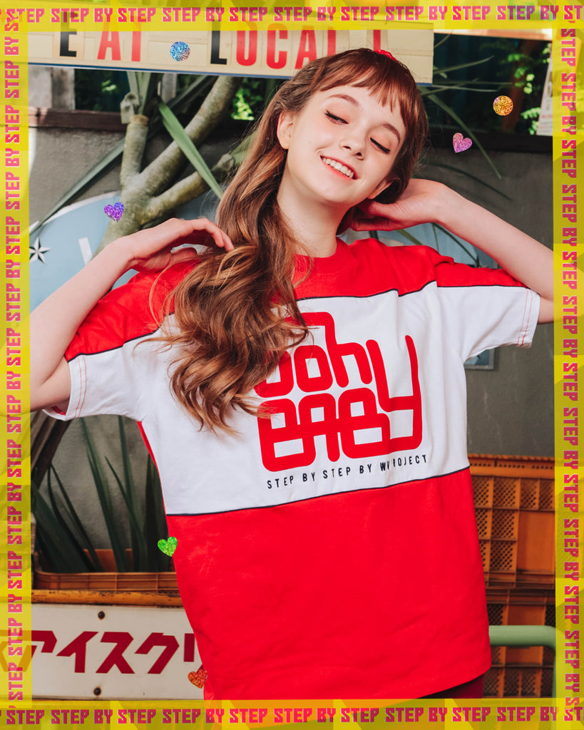 ダブルユーブイプロジェクト(WV PROJECT) BEBE SHORT SLEEVE RED SYST7169