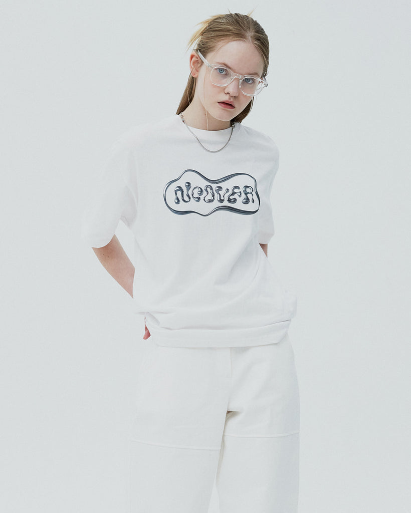 NCOVER(エンカバー)ORIGINAL 3D SPACE TSHIRT-WHITE