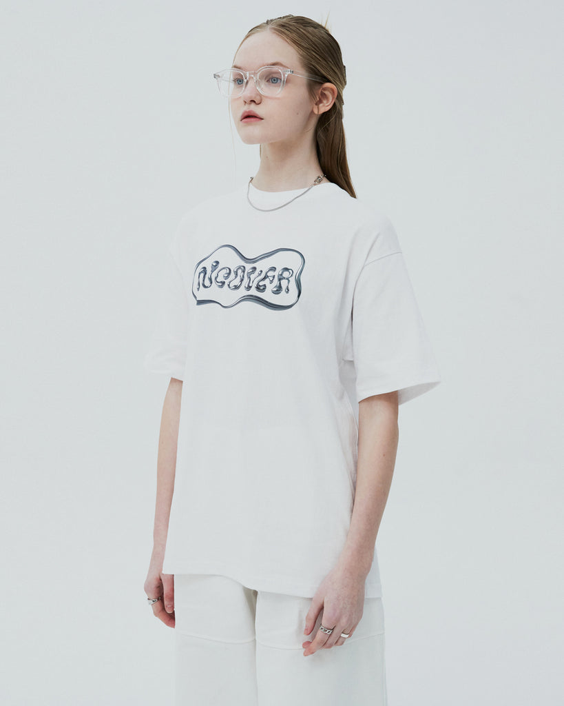 NCOVER(エンカバー)ORIGINAL 3D SPACE TSHIRT-WHITE
