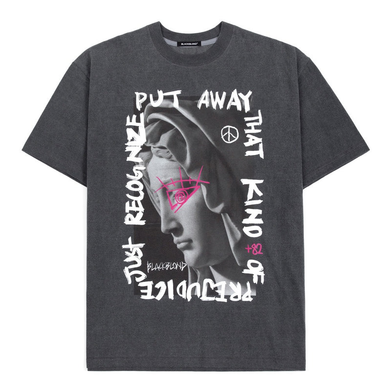 ブラックブロンド(BLACKBLOND) BBD Maria Pigment T-Shirt (Charcoal)