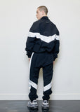 ディープリーク(DPRIQUE) CONTRAST TRACK JACKET BLACK/WHITE