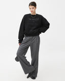 NCOVER(エンカバー)IN TO THE HEAVEN TEXT SWEATSHIRT-BLACK