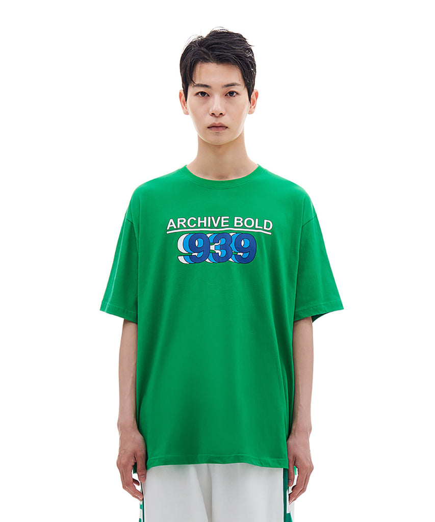 ARCHIVE BOLD (アーカイブボールド) 939 TYPE R T-SHIRTS (GREEN)
