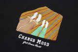 QUIETIST (クワイエティスト) Change-mood Blanket Sweat (black)