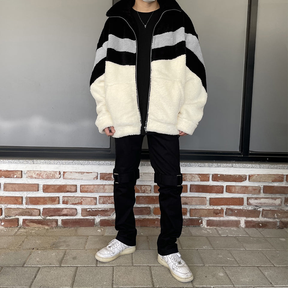 ランベルシオ(LANG VERSIO) 325 Acromatic Fleece Jacket