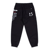 ブラックブロンド(BLACKBLOND) BBD History Smile Logo Cargo Jogger Pants (Black)