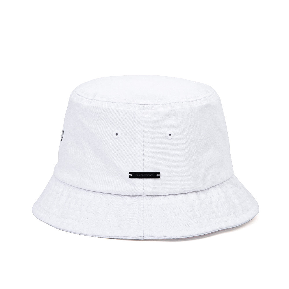 ブラックブロンド(BLACKBLOND) BBD Border Graffiti Logo Bucket Hat (White)
