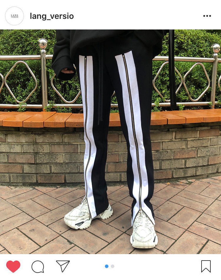 ランベルシオ(LANG VERSIO)181 line zipper pants VER.2
