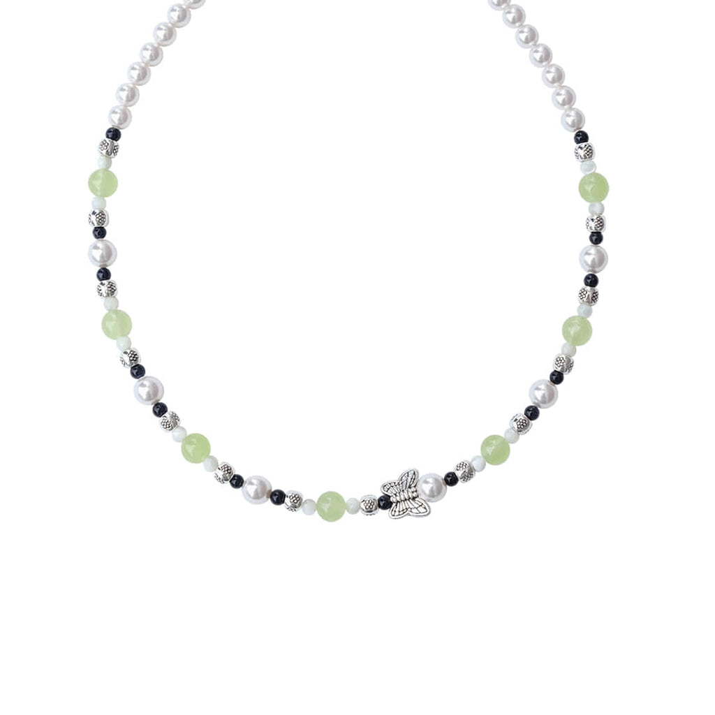 Nff(エヌエフエフ) 	 butterfly bloom necklace