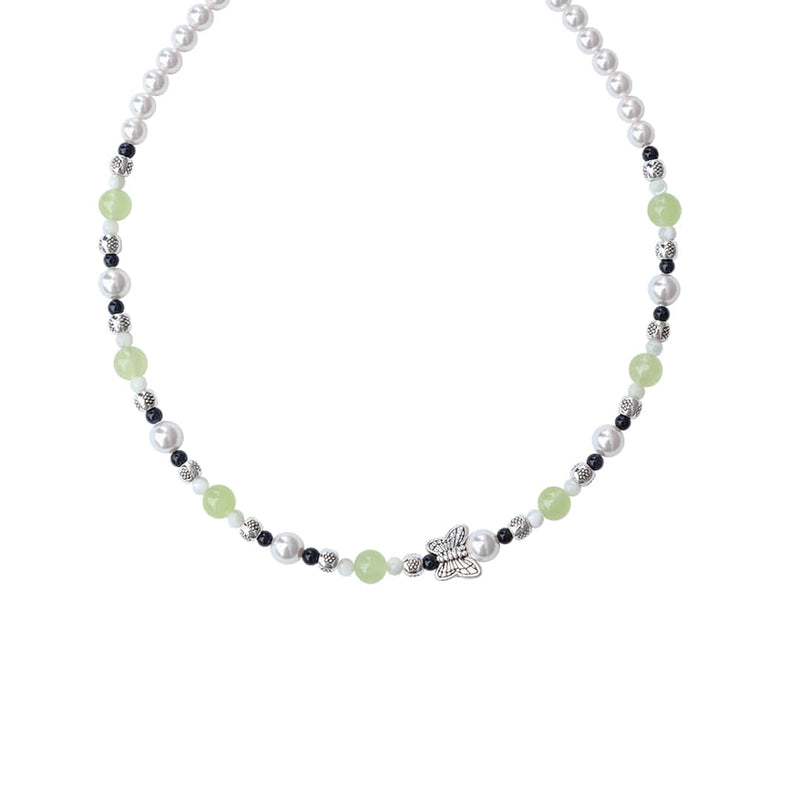 Nff(エヌエフエフ) 	 butterfly bloom necklace