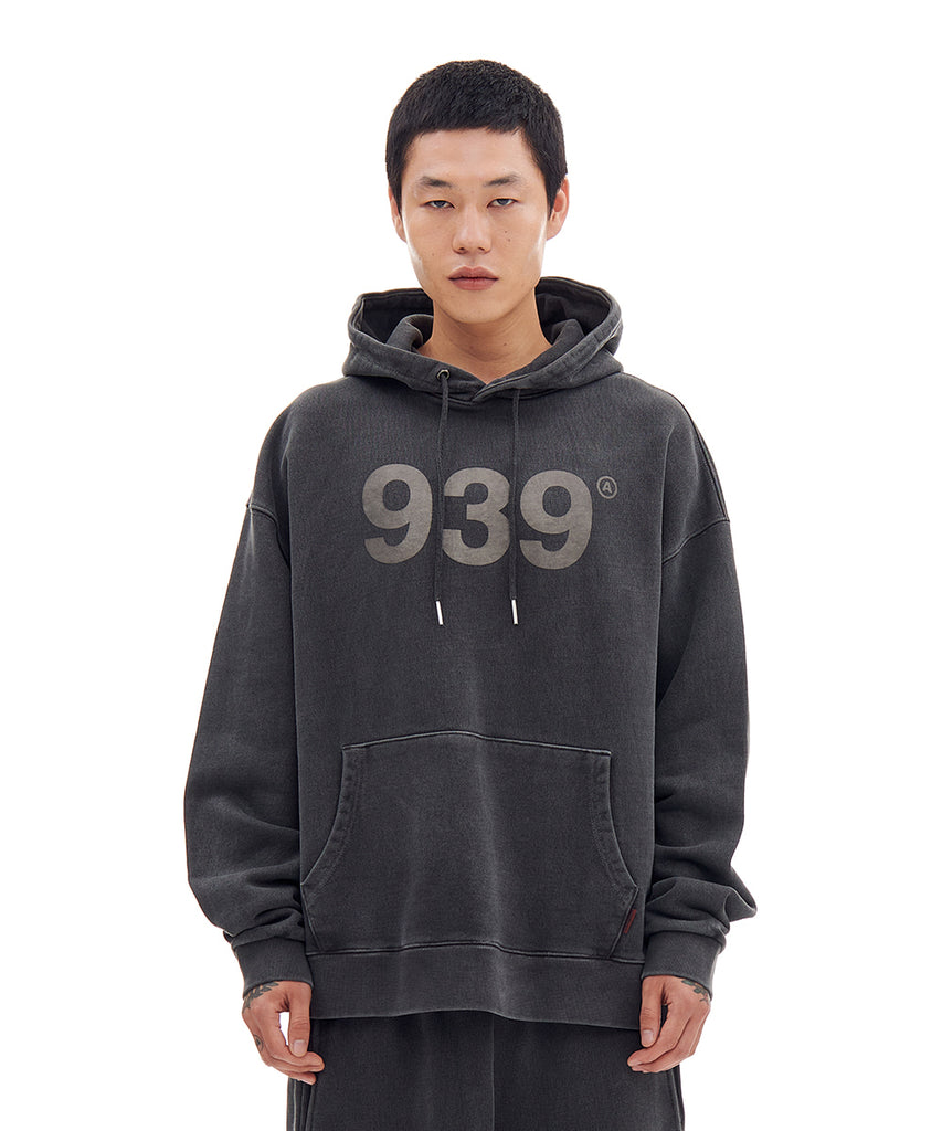 ARCHIVE BOLD (アーカイブボールド) 939 LOGO DYED HOOD (CHARCOAL)