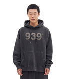 ARCHIVE BOLD (アーカイブボールド) 939 LOGO DYED HOOD (CHARCOAL)