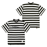 STIGMA(スティグマ) 22 STRIPE OVERSIZED T-SHIRTS BLACK
