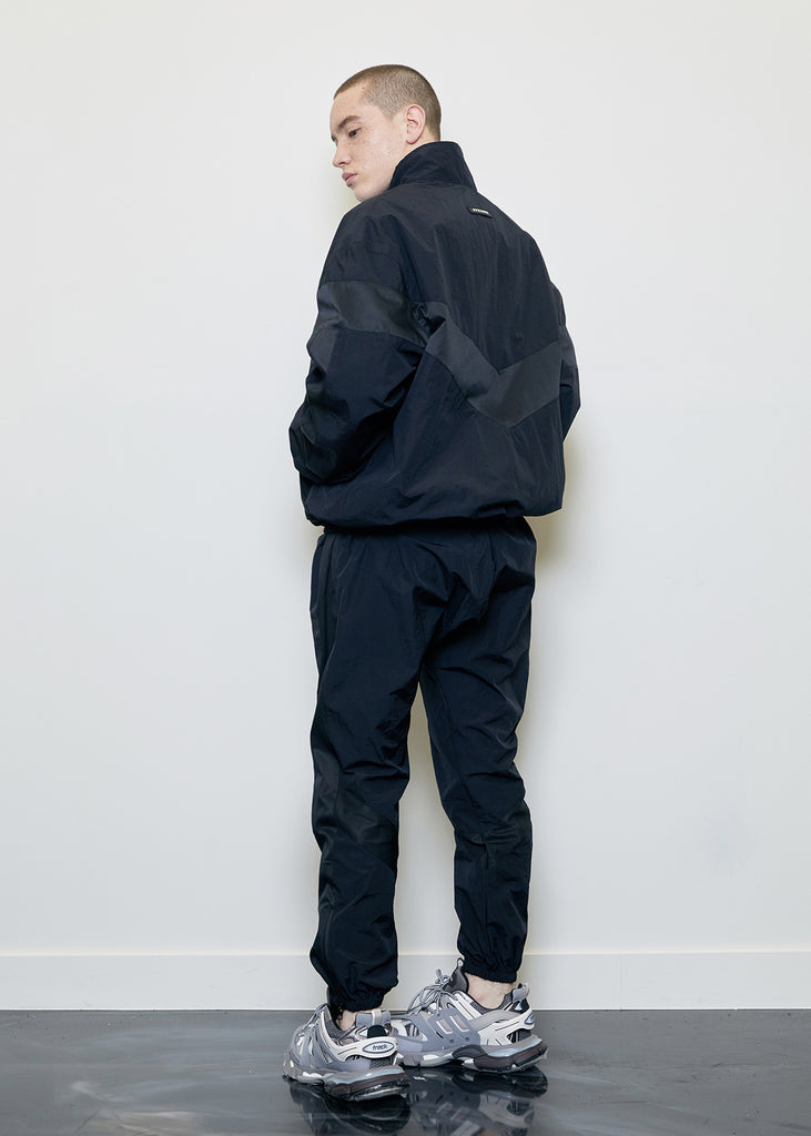 ディープリーク(DPRIQUE) CONTRAST TRACK JACKET BLACK/BLACK