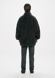 ディープリーク(DPRIQUE) OVERSIZED SHEARLING JACKET - GREY