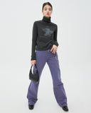 NCOVER(エンカバー)PLASTER CAST TURTLENECK KNIT-BLACK