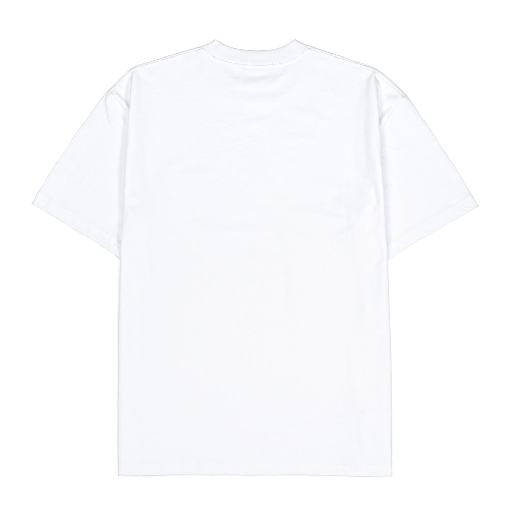 ブラックブロンド(BLACKBLOND) BBD Border Graffiti Logo T-Shirt (White)
