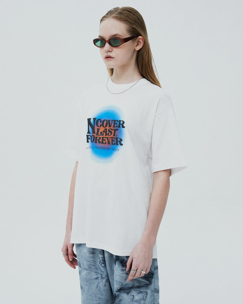 NCOVER(エンカバー)LAST FOREVER GRADATION TSHIRT-BLUE