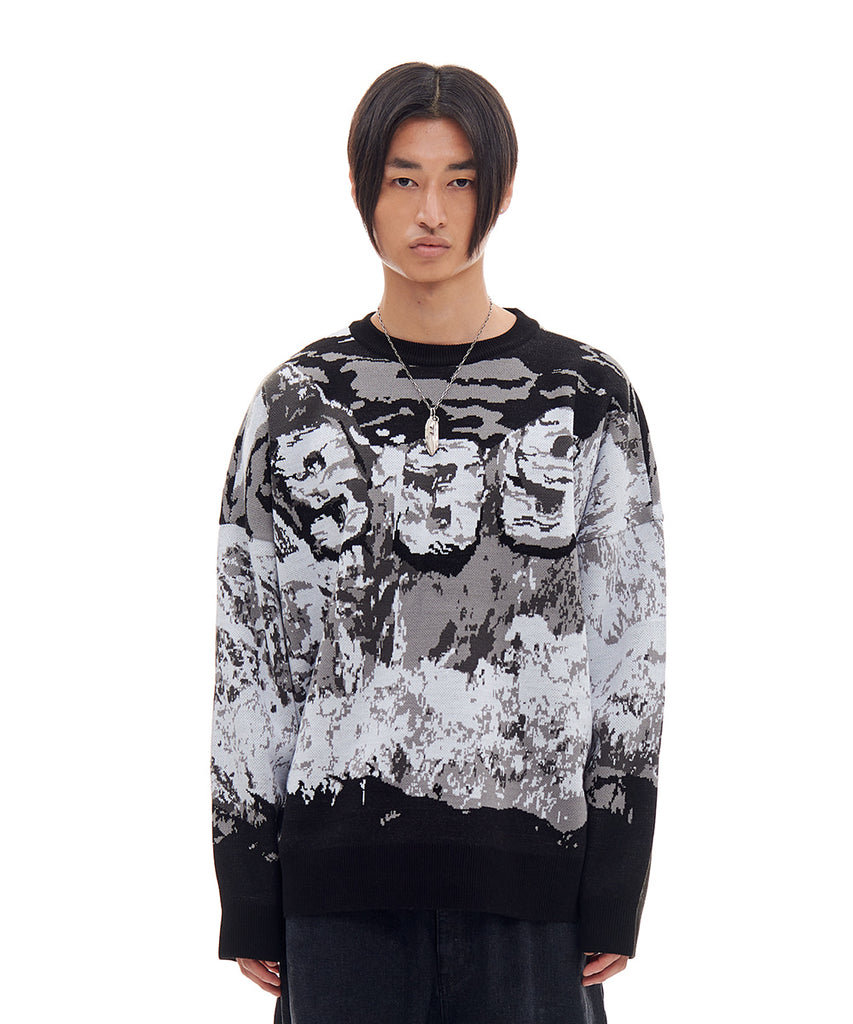ARCHIVE BOLD (アーカイブボールド) 939 MOUNTAIN KNIT (BLACK)