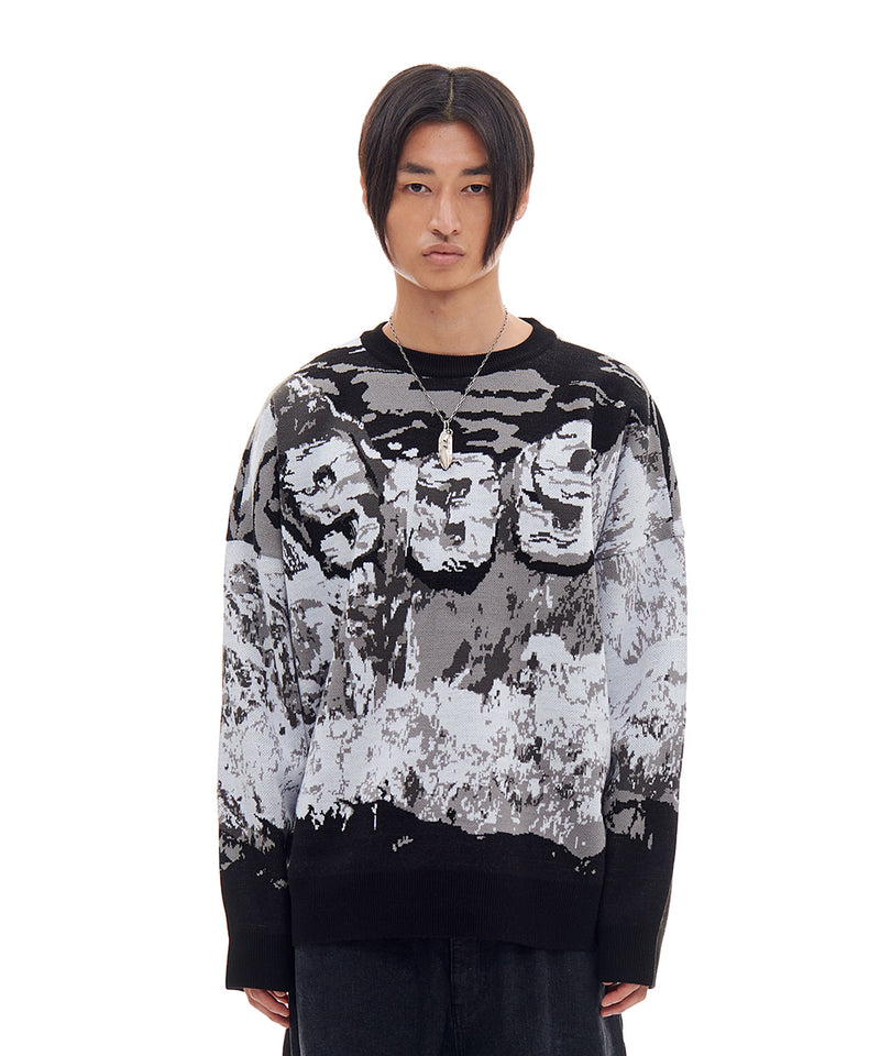 ARCHIVE BOLD (アーカイブボールド) 939 MOUNTAIN KNIT (BLACK)