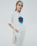 NCOVER(エンカバー)LAST FOREVER GRADATION TSHIRT-BLUE