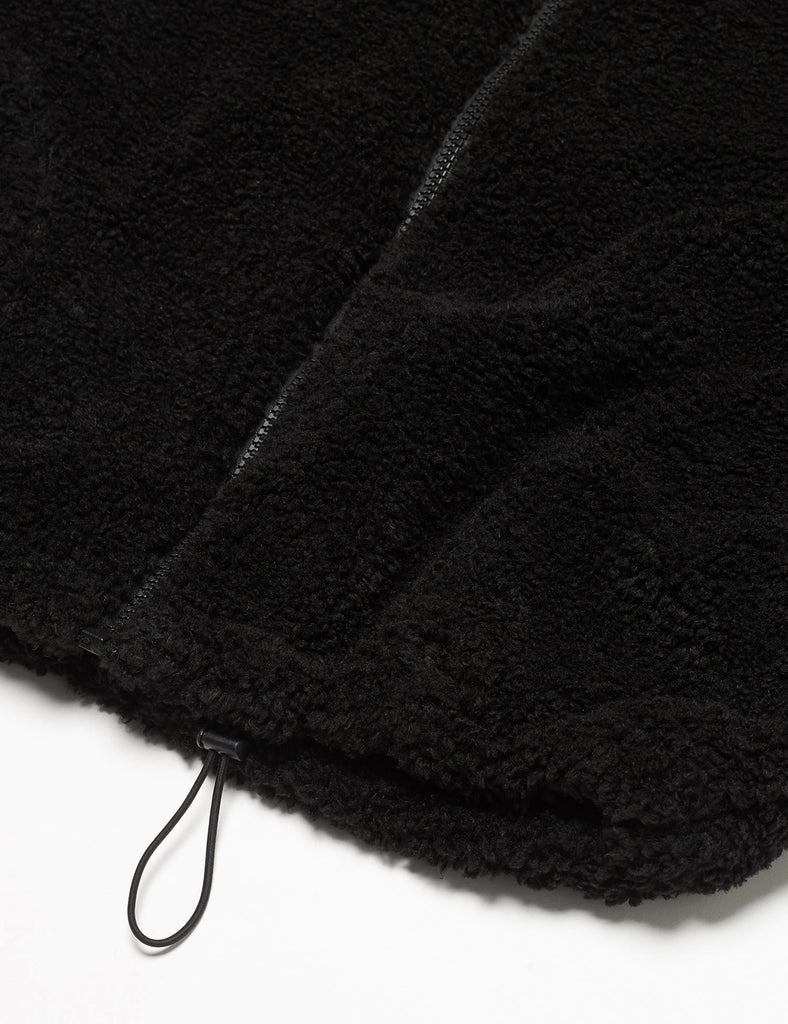 ディープリーク(DPRIQUE) OVERSIZED SHEARLING JACKET - BLACK