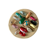 Nff(エヌエフエフ) 	 ceramic_ring holder (cream)