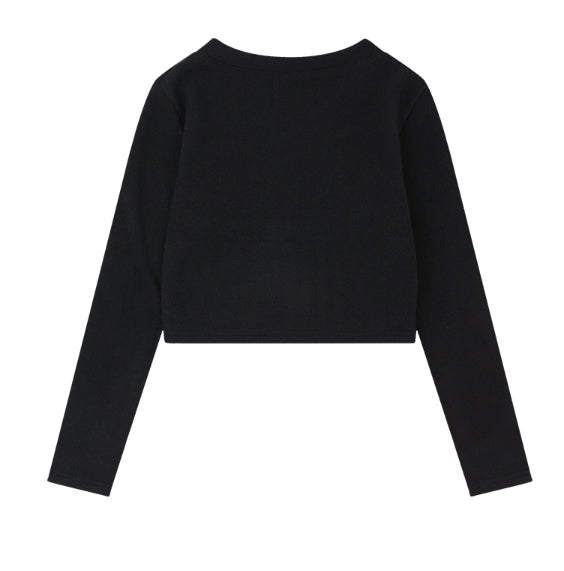 ARCHIVE BOLD (アーカイブボールド) 939 CROP CARDIGAN (BLACK)