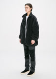 ディープリーク(DPRIQUE) OVERSIZED SHEARLING JACKET - GREY