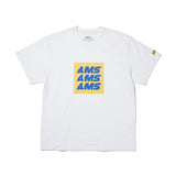 OVERR(オベルー) 21SU BOX LOGO WHITE T-SHIRTS
