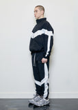ディープリーク(DPRIQUE) CONTRAST TRACK JACKET BLACK/WHITE