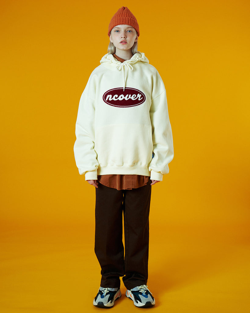 NCOVER(エンカバー)ORIGINAL CANDLEWICK HOODIE-CREAM