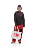 ARCHIVE BOLD (アーカイブボールド) FAKE LEATHER PANTS (DEEP RED)