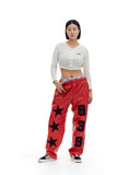 ARCHIVE BOLD (アーカイブボールド) FAKE LEATHER PANTS (DEEP RED)