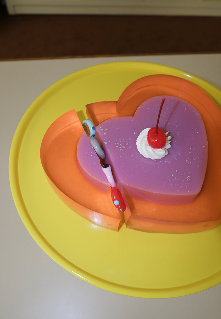 Nff(エヌエフエフ) 	 beads around_glitter grey