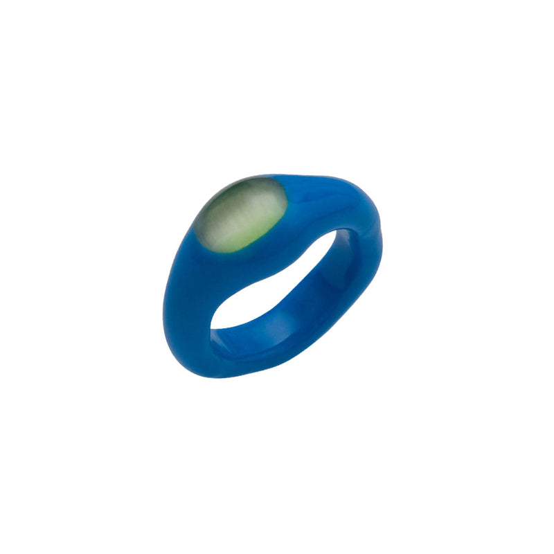 Nff(エヌエフエフ) 	 aquarium gem ring