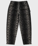 セイントペイン(SAINTPAIN)  SP LEOPARD FLEECE TRAINING PANTS-BLACK