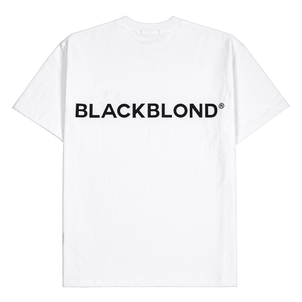 ブラックブロンド(BLACKBLOND) BBD Classic Smile Logo T-Shirt (White)