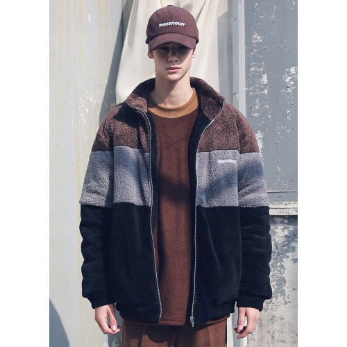 メスノウン(MASSNOUN) THIRD STAGE DOUBLE SOFT WOOL JUMPER MFEPD003-BK