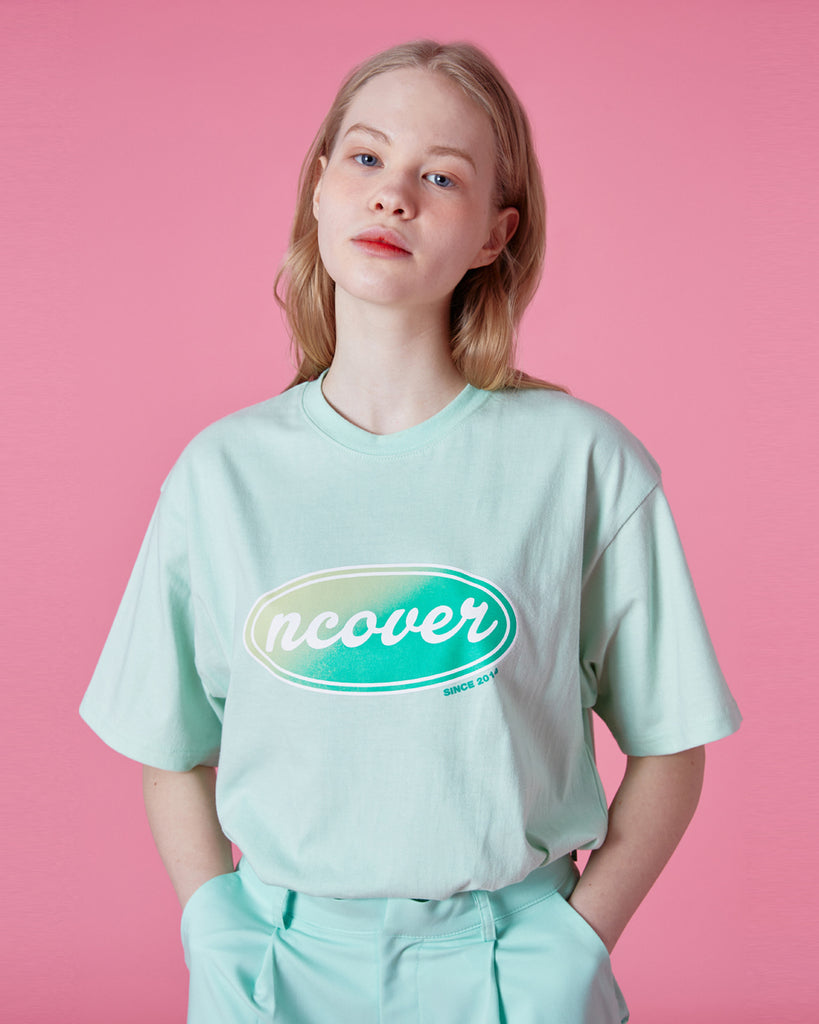 NCOVER(エンカバー)ORIGINAL GRADATION TSHIRT-MINT