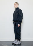 ディープリーク(DPRIQUE) CONTRAST TRACK JACKET BLACK/BLACK