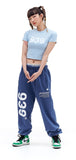 ARCHIVE BOLD (アーカイブボールド) 939 LOGO CROP TOP (SKY BLUE)