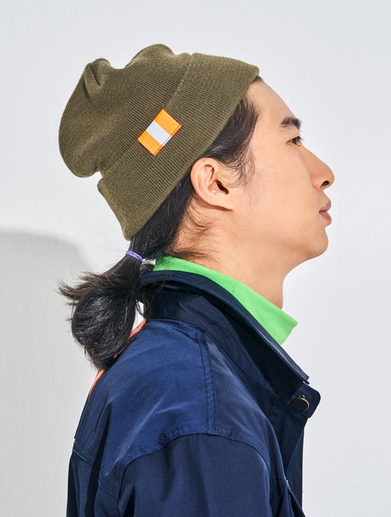FM91.02 (エフエム91.02) xPLAY BEANIE KHAKI