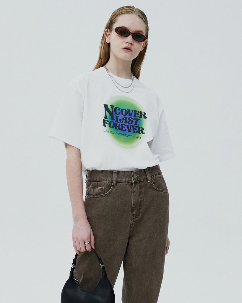 NCOVER(エンカバー)LAST FOREVER GRADATION TSHIRT-GREEN
