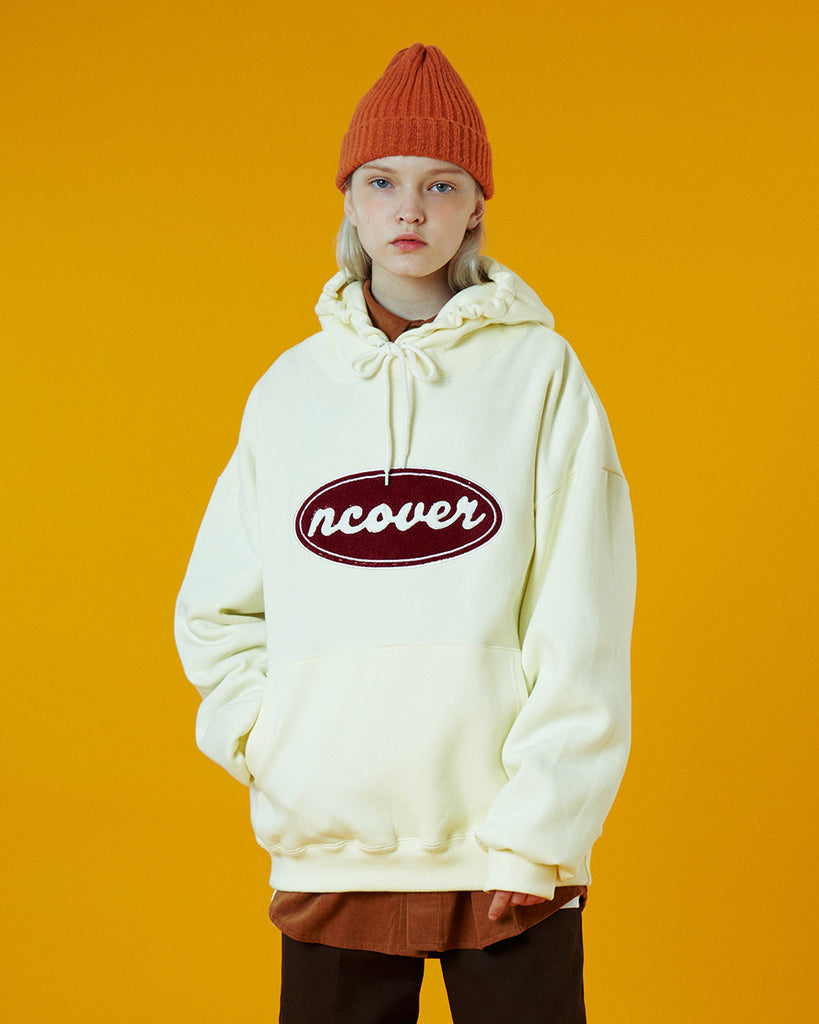 NCOVER(エンカバー)ORIGINAL CANDLEWICK HOODIE-CREAM