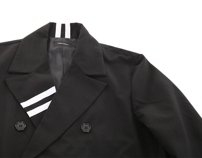 ランベルシオ(LANG VERSIO) 226 Line Double Lobe Trenchcoat