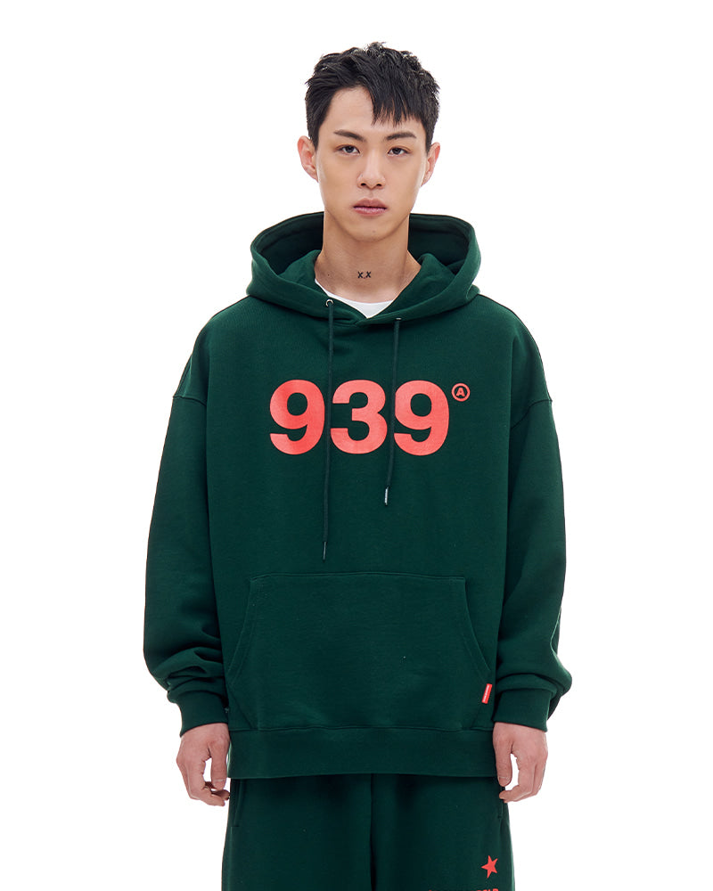 ARCHIVE BOLD (アーカイブボールド) 939 LOGO HOOD (DEEP GREEN)