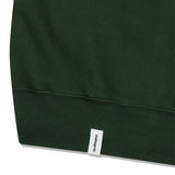 mahagrid (マハグリッド)     ROUND LOGO APPLIQUE HOODIE GREEN (MG2DSMM400A)