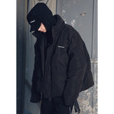 メスノウン(MASSNOUN) SL LOGO REFLECTIVE OVERSIZED PADDING JUMPER MFEPD001-BK