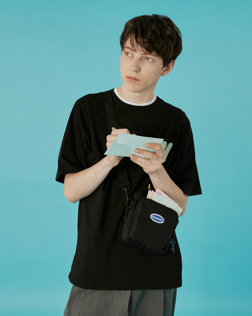 NCOVER(エンカバー)DOUBLE N TSHIRT-BLACK